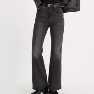 Levi's 70's High Flare Black Jeans